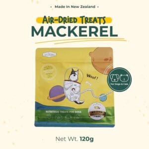 aTwoValley Air-Dried Jack Mackerel Fish For Dogs Cats (120g) | From New Zealand [Chewbarka]