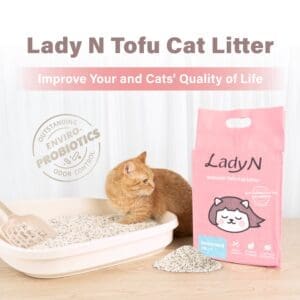Lady N Granular Tofu Cat Litter (7L/2.7kg) -  Forest Scented
