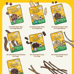 [PET EXPO] aTwoValley Air-Dried Dog Treats (9 Flavours)