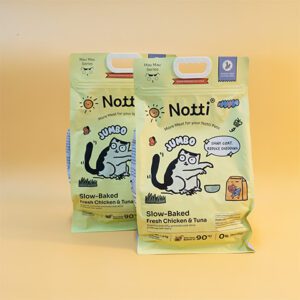 Notti Super Premium Cat Food | Slow Baked Fresh Chicken & Tuna - 4.8kg [Chewbarka]